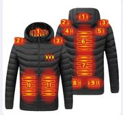 Buy 11 section heated winter usb wireless jacket